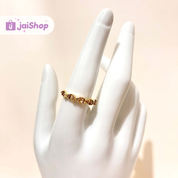 Anillo Gold Filled Lluvia de Elegancia