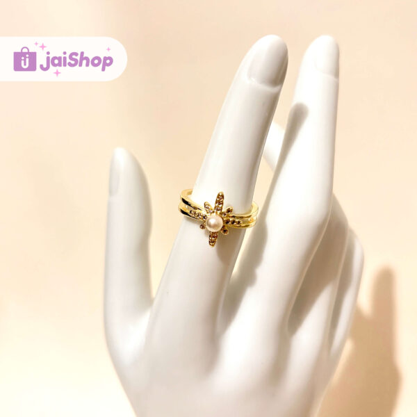 Anillo Gold Filled Aurora Perlada